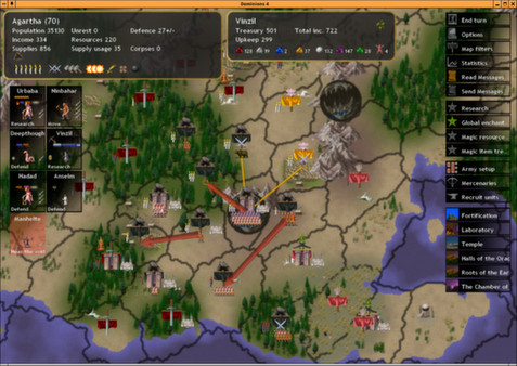 Dominions 4: Thrones of Ascension recommended requirements