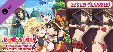 KonoSuba: God's Blessing on this Wonderful World! Love For These Clothes Of Desire! - Megumin Special Swimsuit DLC cover art