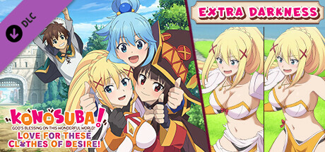 KonoSuba: God's Blessing on this Wonderful World! Love For These Clothes Of Desire! - Darkness Special Swimsuit DLC cover art