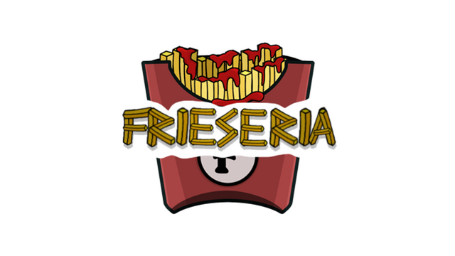 Frieseria: The Grand Reopening Logo