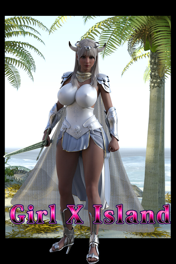 Steam portrait for Girl X Island.