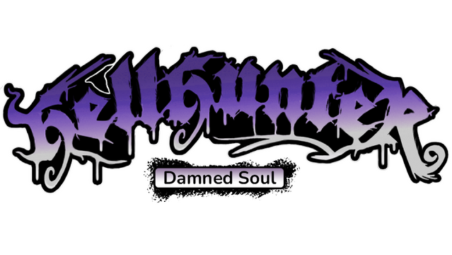 HELL HUNTER - Damned Soul Logo