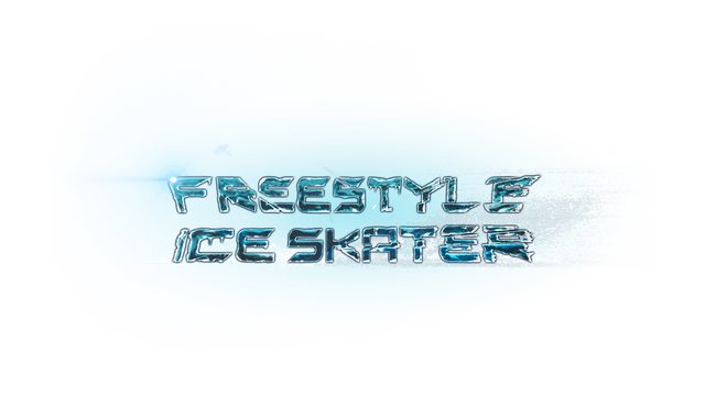 Freestyle Ice Skater Logo