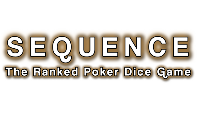 Sequence: The Ranked Poker Dice Game Logo