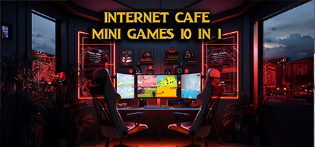 Internet Cafe Mini Games 10 in 1 cover art