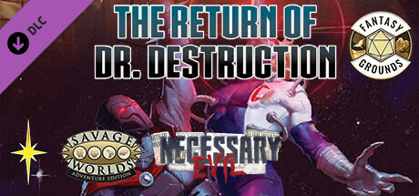 Fantasy Grounds - The Return of Dr. Destruction Adventure cover art