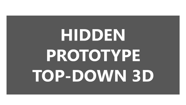 Hidden Prototype Top-Down 3D Logo