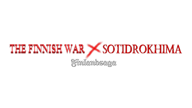 The Finnish War x Sotidrokhima: Finlandsaga Logo