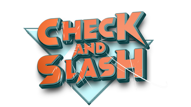 Check and Slash Logo