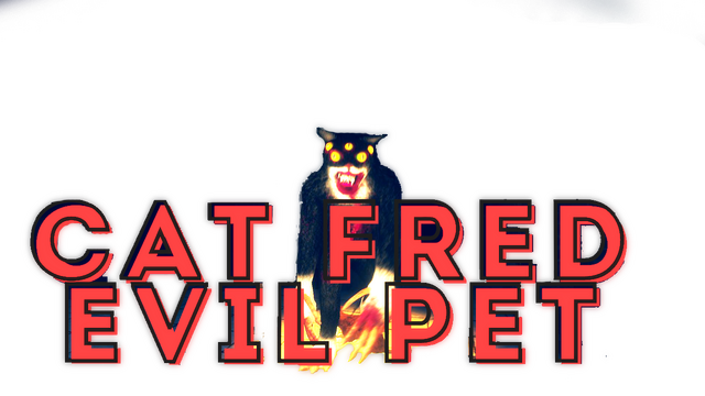 Cat Fred Evil Pet Logo