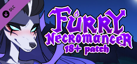 Furry Necromancer - 18+ Adult Only Patch cover art