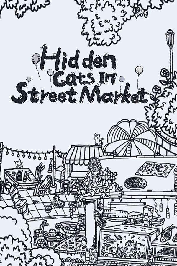 Hidden Cats In Street Market for steam