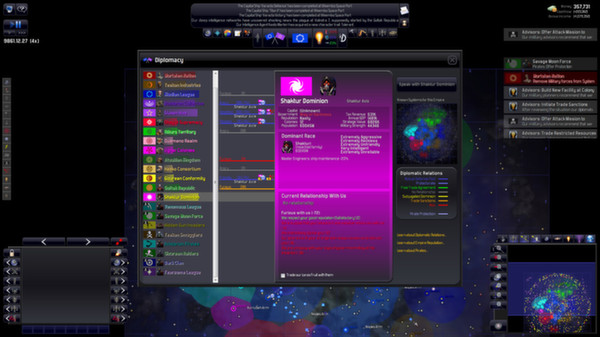 Distant Worlds: Universe game for Linux 1