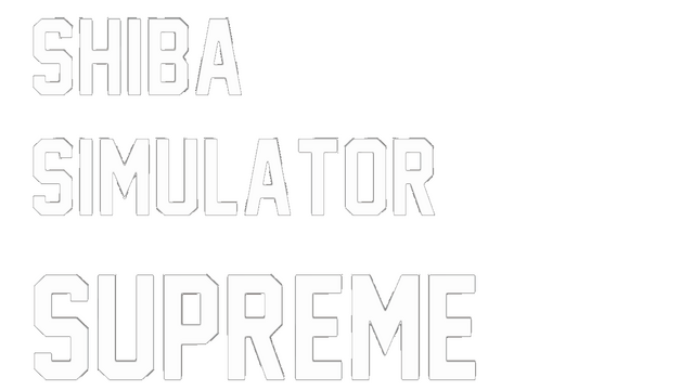 Shiba Simulator Supreme Logo