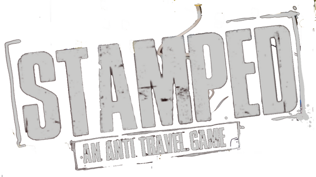 Stamped: an anti-travel game Logo