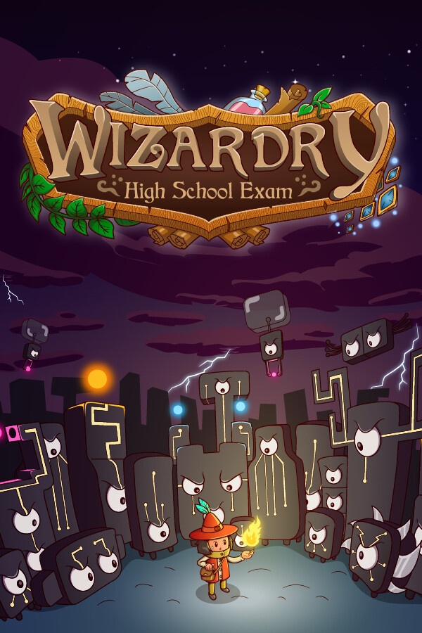 Steam portrait for Wizardry High School Exam.