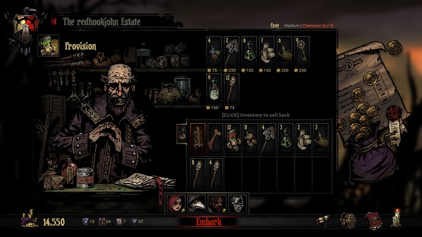 Скриншот из Darkest Dungeon®