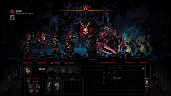 Скриншот из Darkest Dungeon®