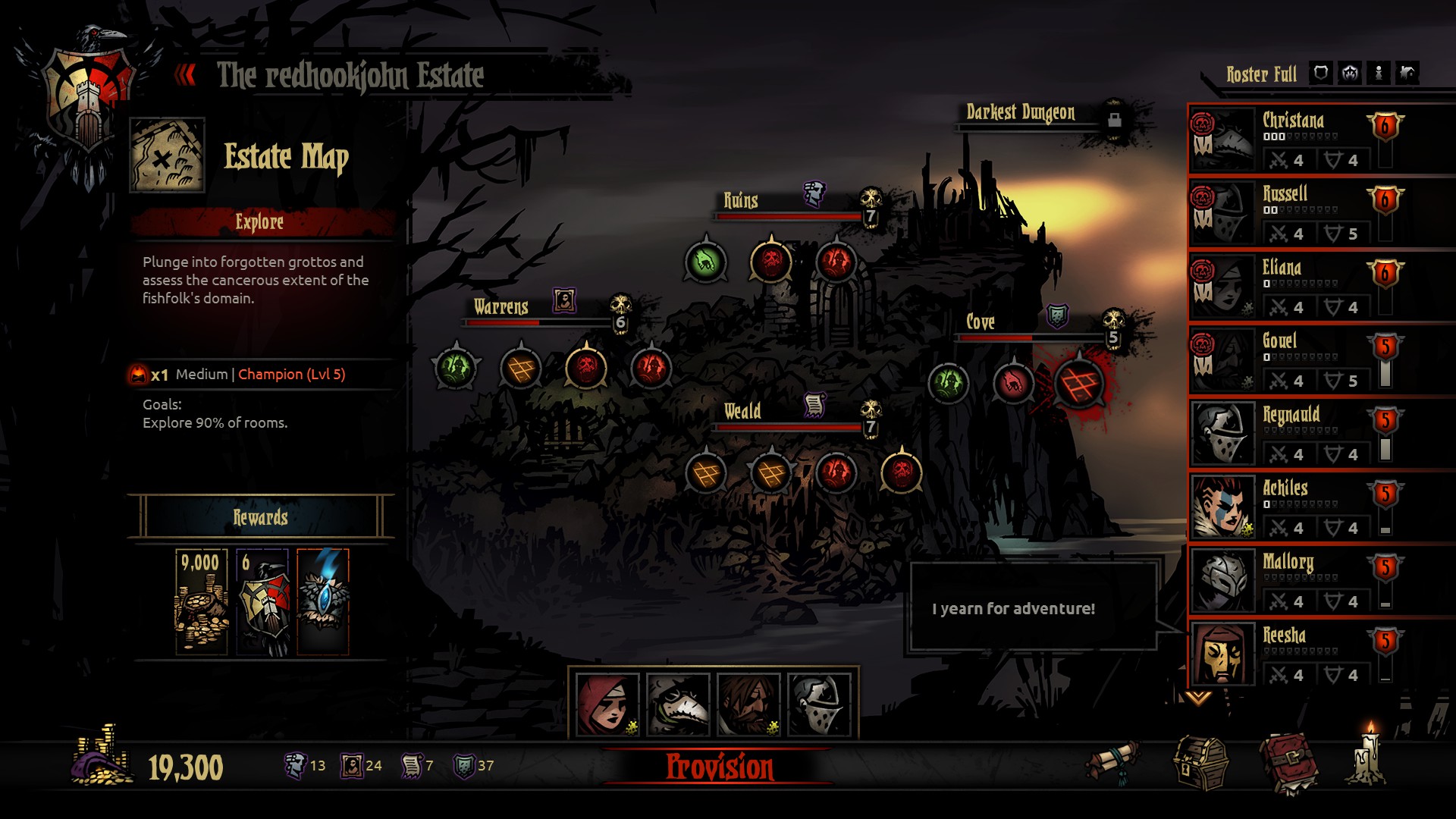 darkest dungeon wolves at the door before abuzz