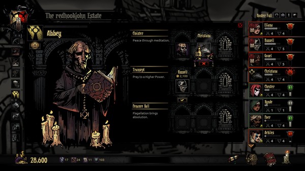 Скриншот из Darkest Dungeon®