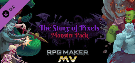RPG Maker MV - The Story of Pixels - Monster Pack cover art