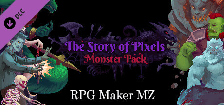 RPG Maker MZ - The Story of Pixels - Monster Pack cover art