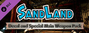 SAND LAND - Decal and Special Main Weapon Pack