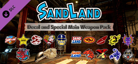 SAND LAND - Decal and Special Main Weapon Pack cover art