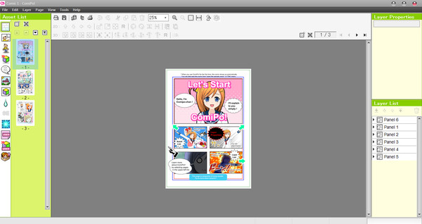 Скриншот из Manga maker ComiPo!