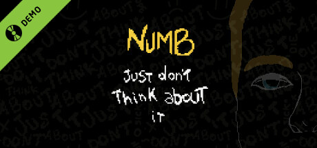 Numb - Just don't think about it Demo cover art