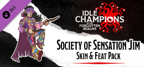 Idle Champions - Society of Sensation Jim Skin & Feat Pack cover art