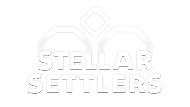 Stellar Settlers: Space Base Builder Logo