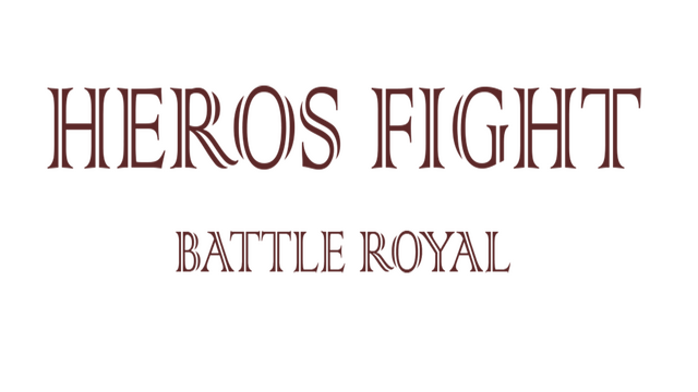 HEROS FIGHT Battle royal Logo