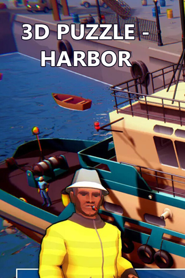 3D PUZZLE - Harbor for steam