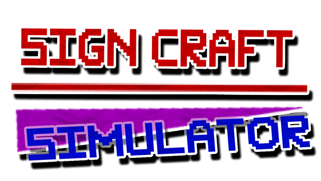 Sign Craft: Simulator Logo