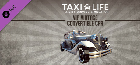 Taxi Life - VIP Vintage Convertible Car cover art