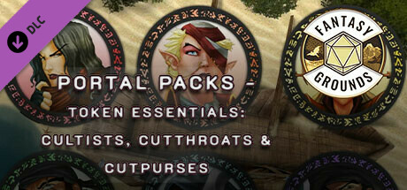 Fantasy Grounds - Portal Packs - Token Essentials: Cultists, Cutthroats & Cutpurses cover art