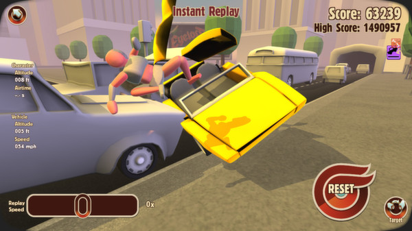 Скриншот из Turbo Dismount