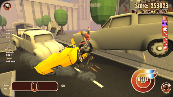 Скриншот из Turbo Dismount