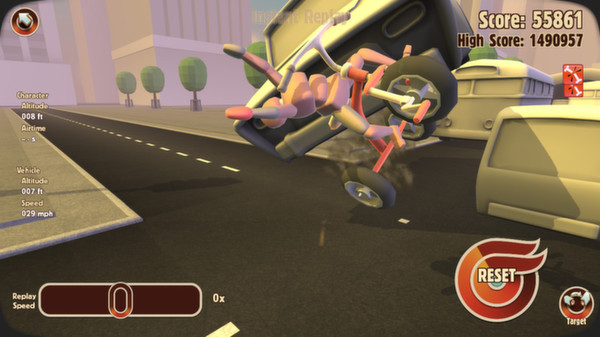 Скриншот из Turbo Dismount