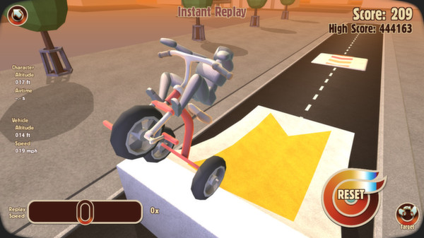 Скриншот из Turbo Dismount