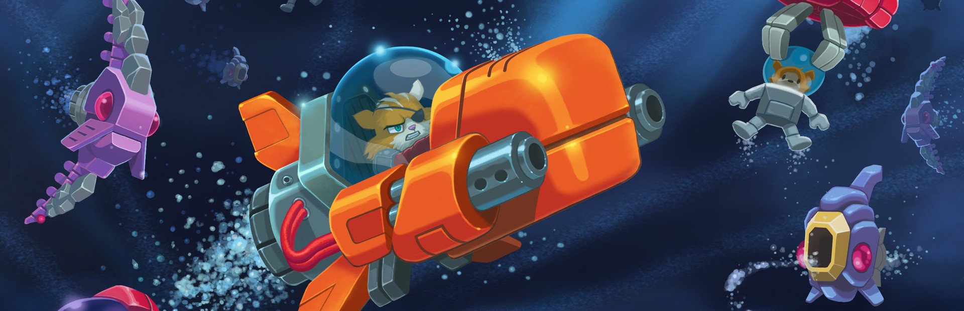 Aqua Kitty - Milk Mine Defender