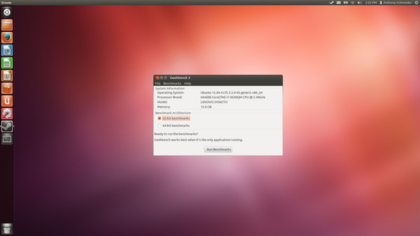 Geekbench 3 Steam