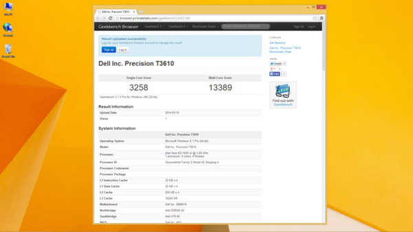 Geekbench 3 PC requirements