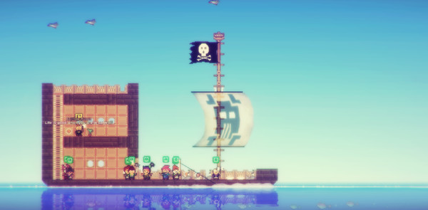 Скриншот из Pixel Piracy