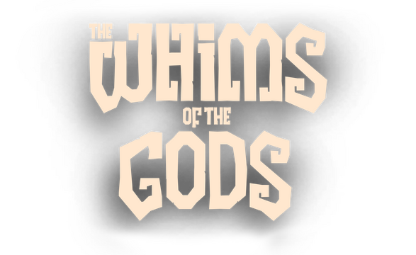The Whims of the Gods 🏝️🏠🌋 Logo