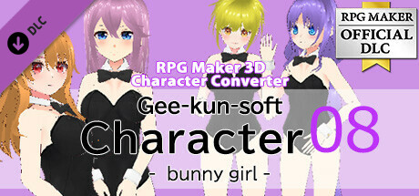 RPG Maker 3D Character Converter - Gee-kun-soft character 08 bunny girl cover art