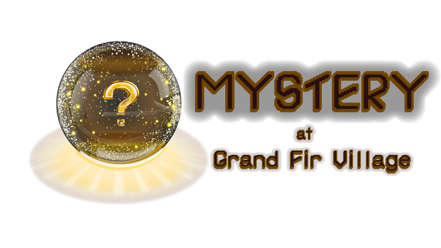 Mystery at Grand Fir Village Logo