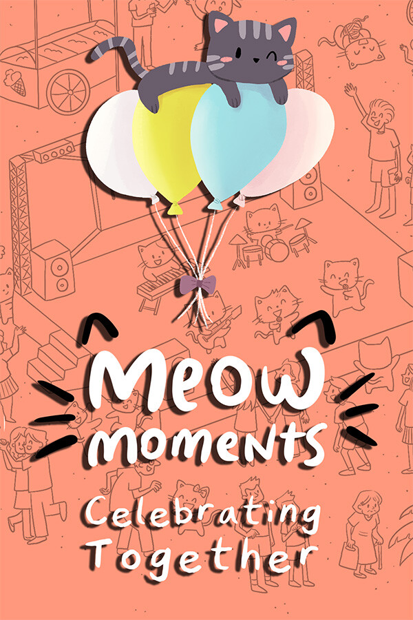 Steam portrait for Meow Moments: Celebrating Together.