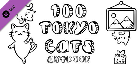 100 Tokyo Cats - Artbook cover art